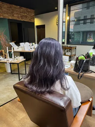 ミディアム 山﨑 大二郎のヘアスタイル