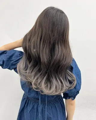 カラー ロング 【公式】amble luxe 中野のヘアスタイル
