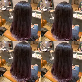 ミディアム ✨縮毛矯正✖︎顔周り レイヤー✨ナカムラのヘアスタイル