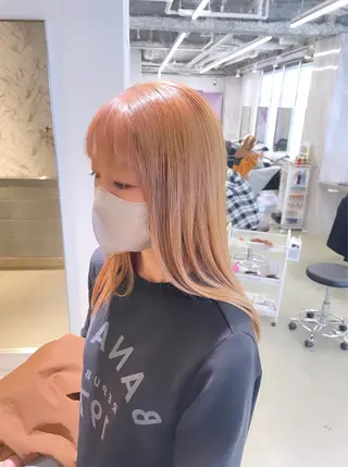 ロング 🎗副店長/井上 竜 ブリーチ指名No.1のヘアスタイル
