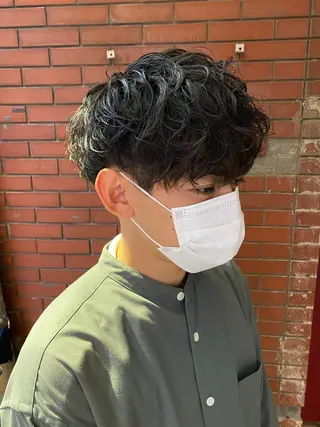 メンズ 柏メンズパーマ特化 蛯谷 晃裕のヘアスタイル