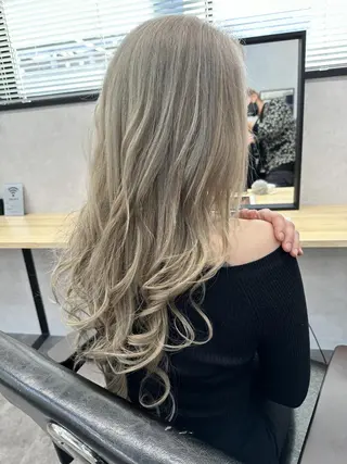 ロング ヘアアレンジ カラー 💎lino _by _ACNE💎 🧸のヘアスタイル