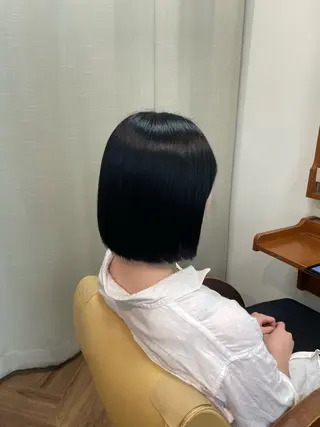 ミディアム 望月 千絵のヘアスタイル