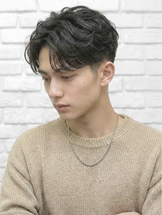 メンズ 池袋メンズ パーマ本多のヘアスタイル