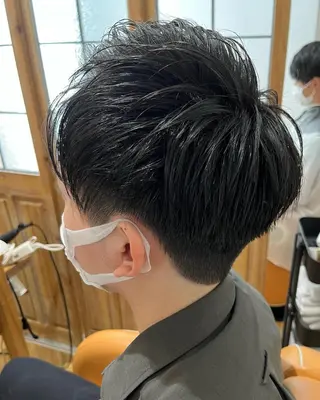 ショート カラー メンズ 🌿ヤマグチ ユウキ🌿のヘアスタイル