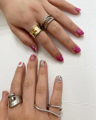 ネイル kiii.__ ✴︎*のネイルデザイン