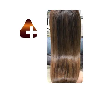 ロング 髪の病院  ルーミールームのヘアスタイル
