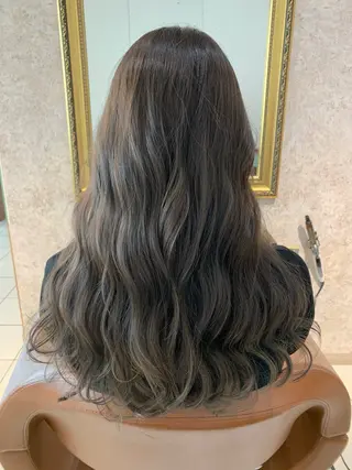 ロング MORISAKI ✂︎縮毛矯正のヘアスタイル