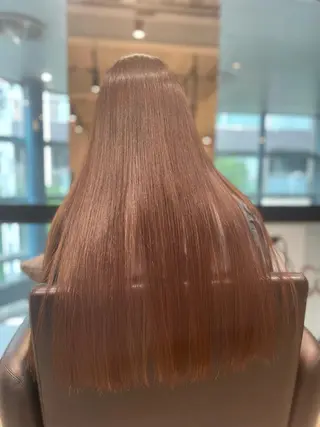 セミロング 美髪矯正 Rioのヘアスタイル