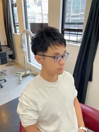 ショート メンズ 天王寺 メンズ専門、北本未来のヘアスタイル