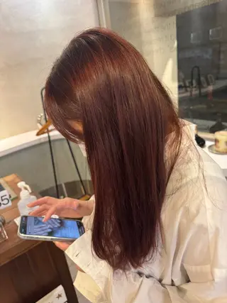 カラー 金田 龍征のヘアスタイル