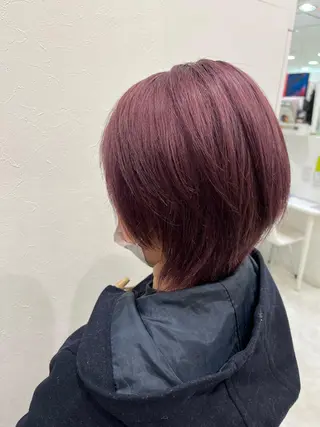 ショート カラー 山森 大地のヘアスタイル