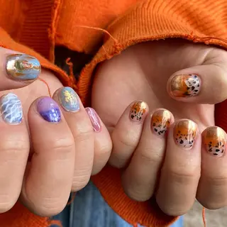 ネイル ゆびノさき茨木店 ニュアンス/アートのネイルデザイン