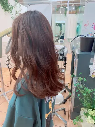 ロング カラー特化 横川　翔希のヘアスタイル