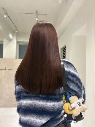 カラー ⟡.·*sayaka 🦋透明感カラーのヘアスタイル