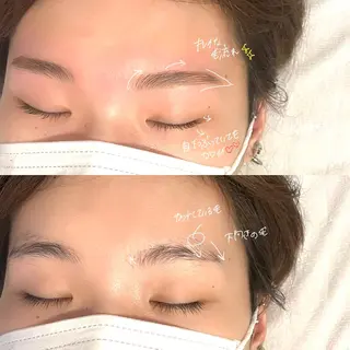 マツエク・マツパ アイブロウ GO TODAY SHAiRE SALON Vellmie店所属・吉祥寺kasumi 🌛eye/browのマツエク・マツパデザイン