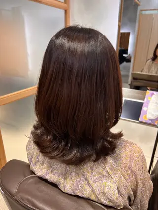 ミディアム カラー 🌻艶髪カラー🌻 あぼみなみのヘアスタイル