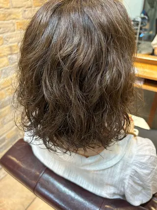 パーマ 💐レイヤー/ 暖色/りゅーき💐のヘアスタイル
