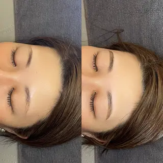 アイブロウ 自眉を活かす ayakaの眉毛・アイブロウイメージ
