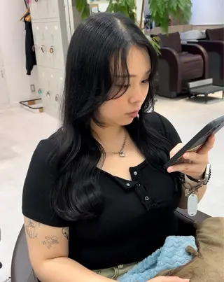 ロング カラー 町田縮毛矯正/ 髪質改善/美髪特化のヘアスタイル