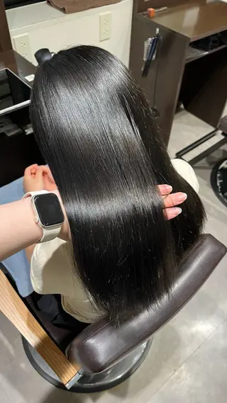 セミロング カラー Euphoria aoyama所属・柚実/グレージュ/ 愛されナチュラル♥️のヘアスタイル