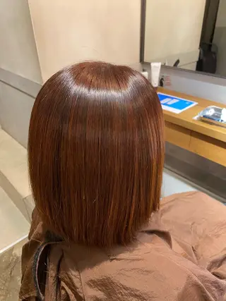 ミディアム 永島 諒のヘアスタイル