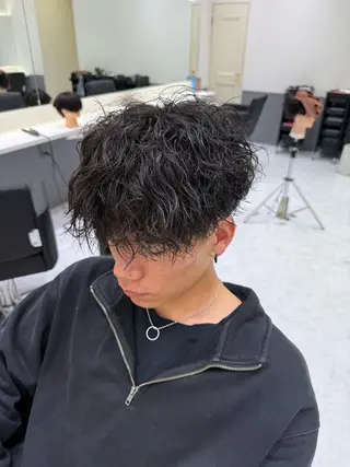 パーマ メンズ メンズパーマ特化 北爪のヘアスタイル