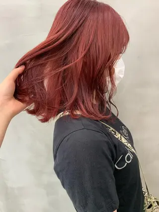ミディアム カラー 🐝 hachi🐝のヘアスタイル