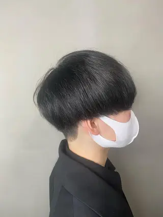 ショート カラー メンズ 寳泉 章弘のヘアスタイル