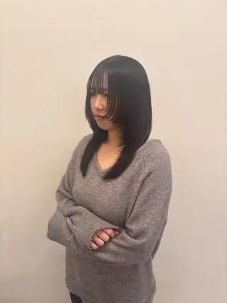 ロング 🫧韓国/似合わせ ボブRION🫧のヘアスタイル