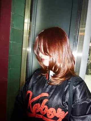 セミロング モデル募集🎵 蒼衣のヘアスタイル