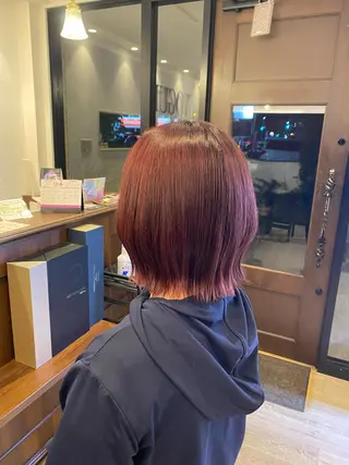 ショート カラー 池田 健汰のヘアスタイル