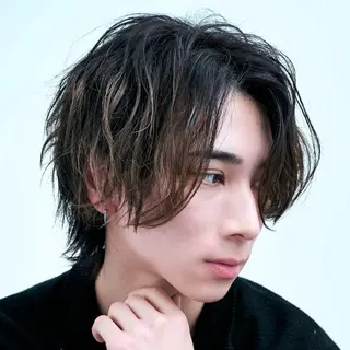 パーマ メンズ 【メンズ特化⚡️】 曲がる矯正/千原涼麻のヘアスタイル