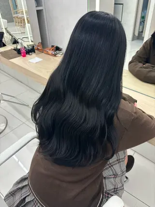 ロング カラー 韓国透明感カラー🌀 yuukiのヘアスタイル