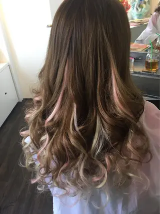 ロング カラー WEST OLAND 安藤のヘアスタイル
