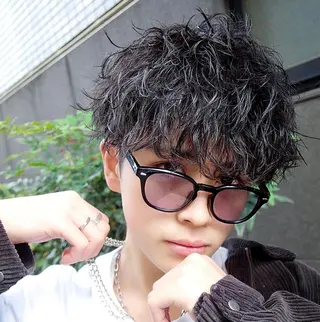 パーマ メンズ トレンドパーマ‼️ NAOKI💥のヘアスタイル