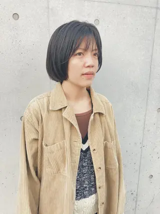 ショート 金田 夏野のヘアスタイル