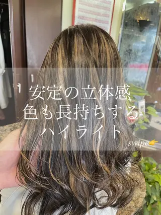 ロング カラー 堀江/レイヤーカット /髪質改善のヘアスタイル