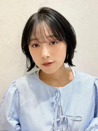 ミディアム 髪質改善/縮毛矯正/ ボブ/店長/槌矢圭悟のヘアスタイル