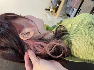 カラー 派手髪/ハイトーン/ エクステ✨ユウキのヘアスタイル