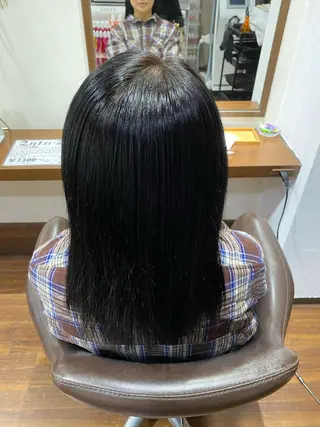 セミロング ☘️お悩み解決☘️ 岡部恒輝のヘアスタイル