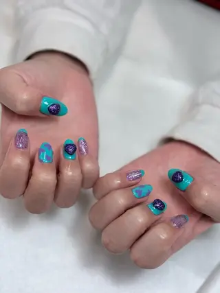 ネイル FlyingSeep 🫧Kaho🍒💟のネイルデザイン