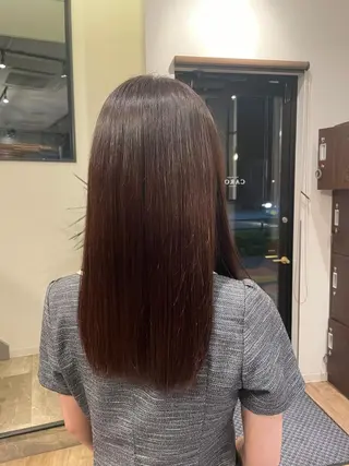 ロング 安倍 辰哉のヘアスタイル