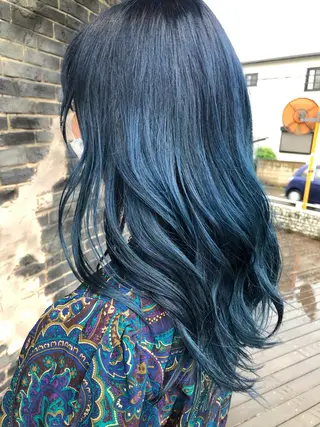 ロング カラー 🩵小野 えりか🩷のヘアスタイル