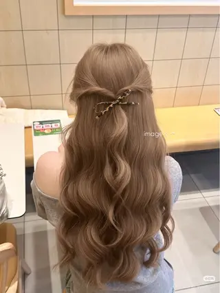カラー 透明感ベージュ🎀 Anju/渋谷🎀のヘアスタイル