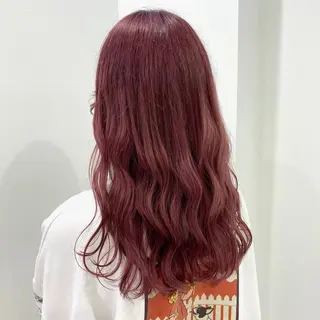 ロング カラー ヘアアレンジ 🫧モテる💗ダメー ジレスハイトーン🫧のヘアスタイル