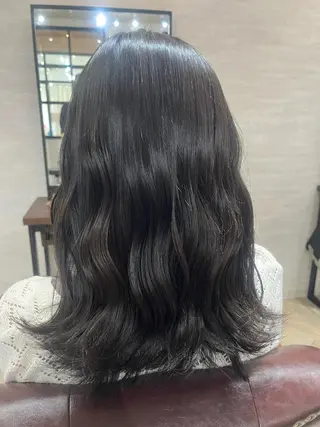 ミディアム 🫧ぷる艶カラー🫧 Yuubi🦩のヘアスタイル