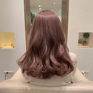 ロング カラー 【完全個室】髪質改善 暖色カラー/山崎唯奈のヘアスタイル