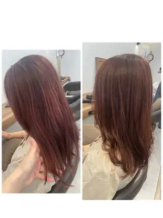 ロング パーマ やまこし 美裕樹のヘアスタイル