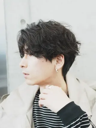 ショート パーマ メンズ fifth 窪田潤平のヘアスタイル